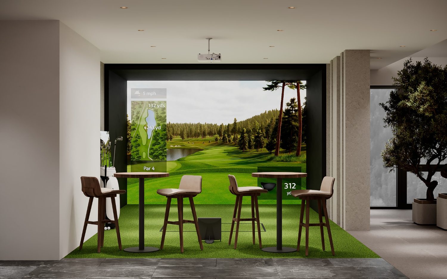 Golf simulator